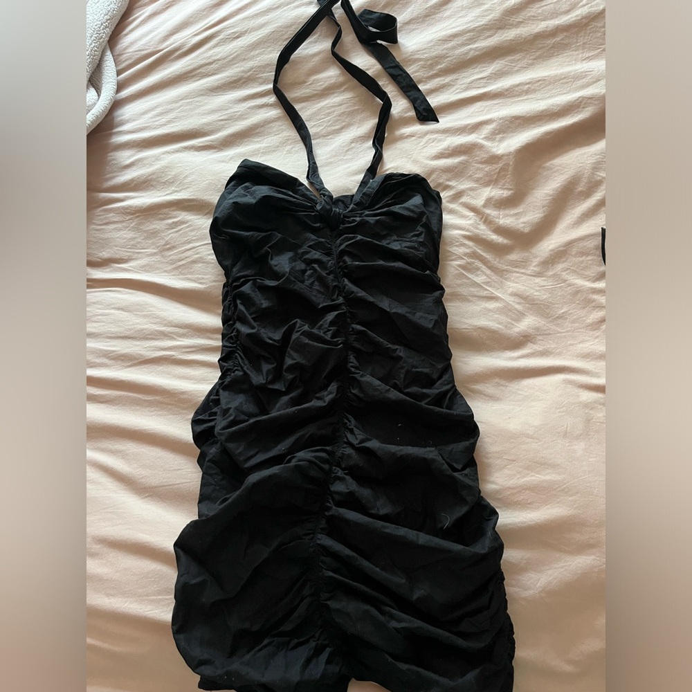 Zara mini ruched dress